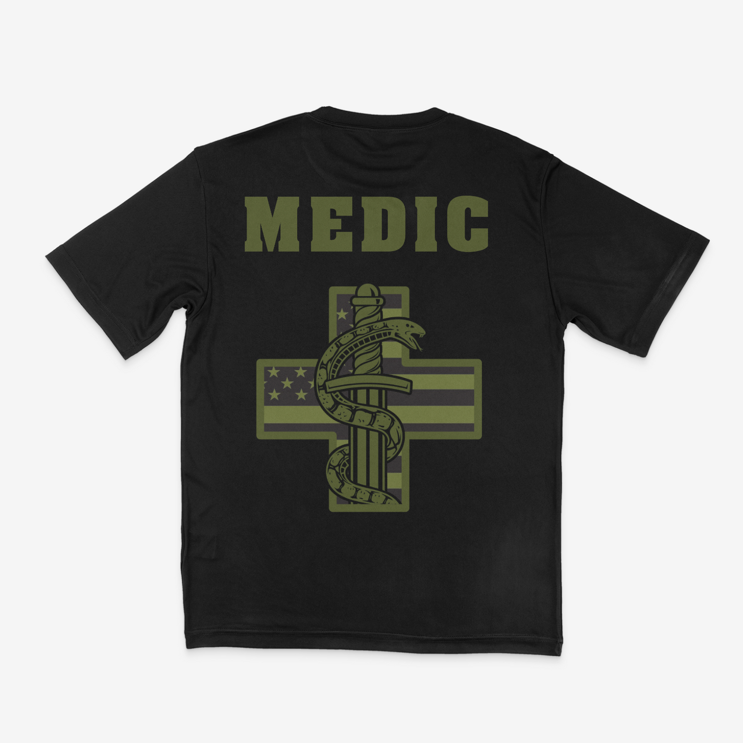 Duty Medic Tee (Black/OD)