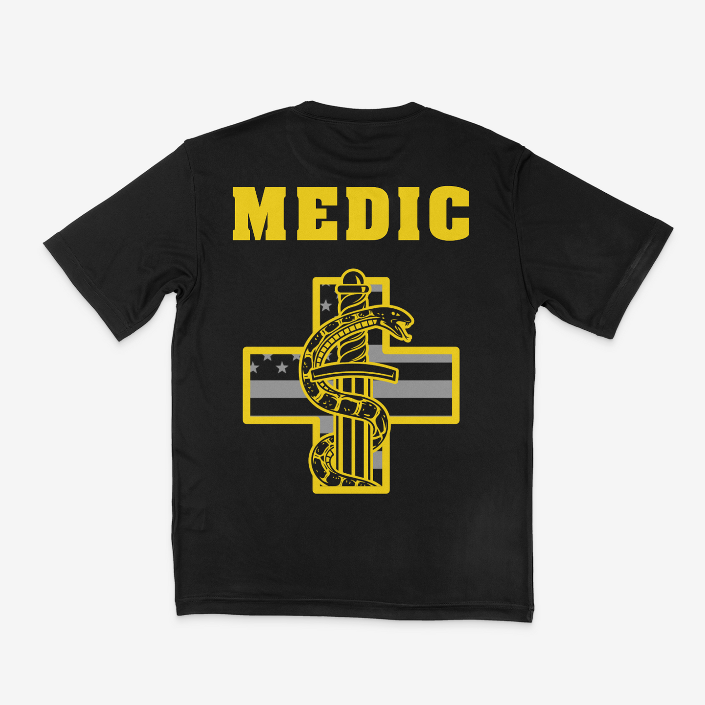 Duty Medic Tee (Black/Gold)