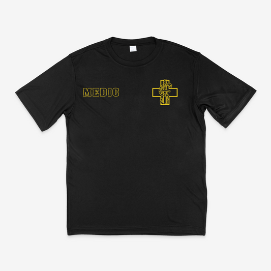 Duty Medic Tee (Black/Gold)