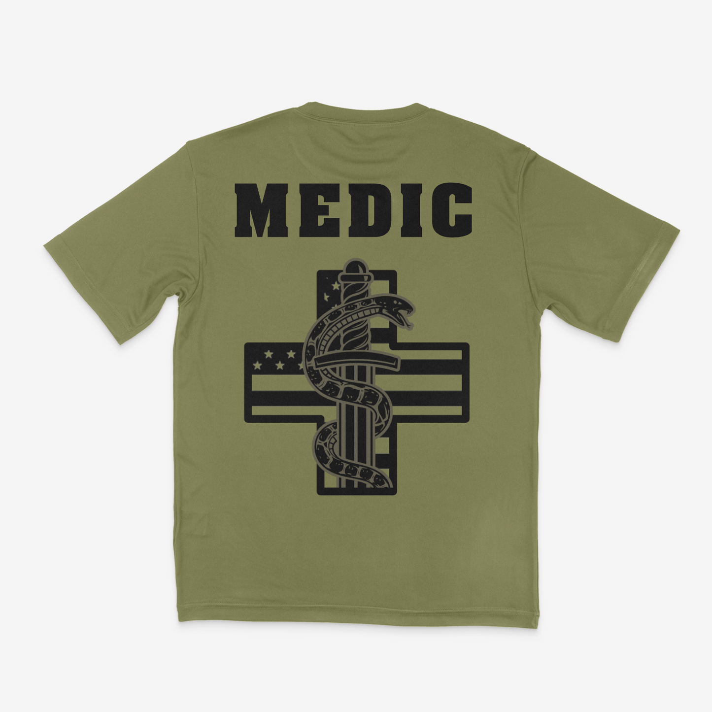 Duty Medic Tee (OD/Black)