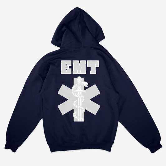 EMS - EMT - MEDIC Hoodie (NAVY)